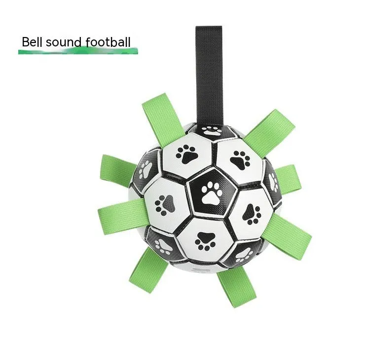 Dog Interactive Soccer Toys Dog for Training, Chewing, Teething