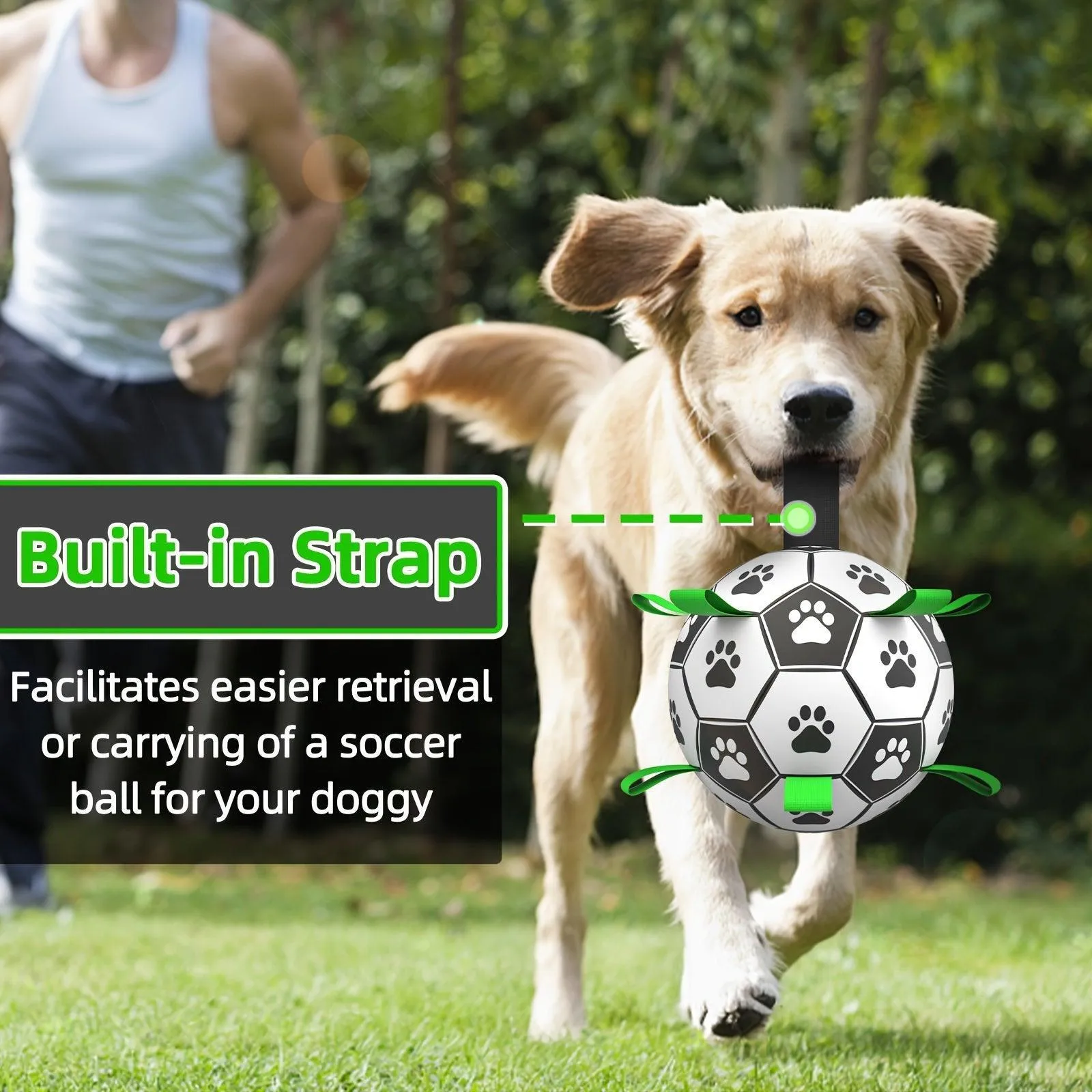 Dog Soccer Ball - Indoor & Outdoor Play