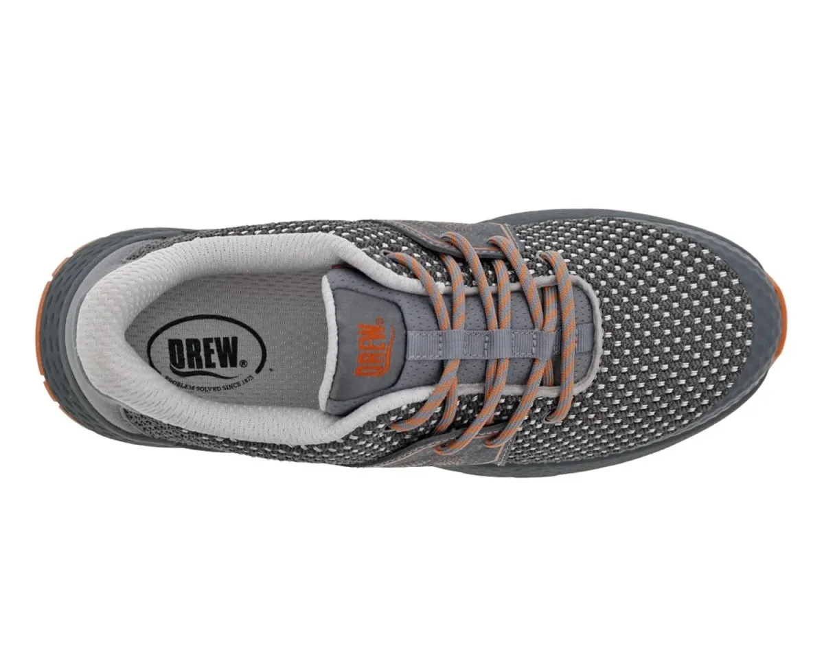 Drew Blondie Women's Athletic Walking Shoe In Grey Combo