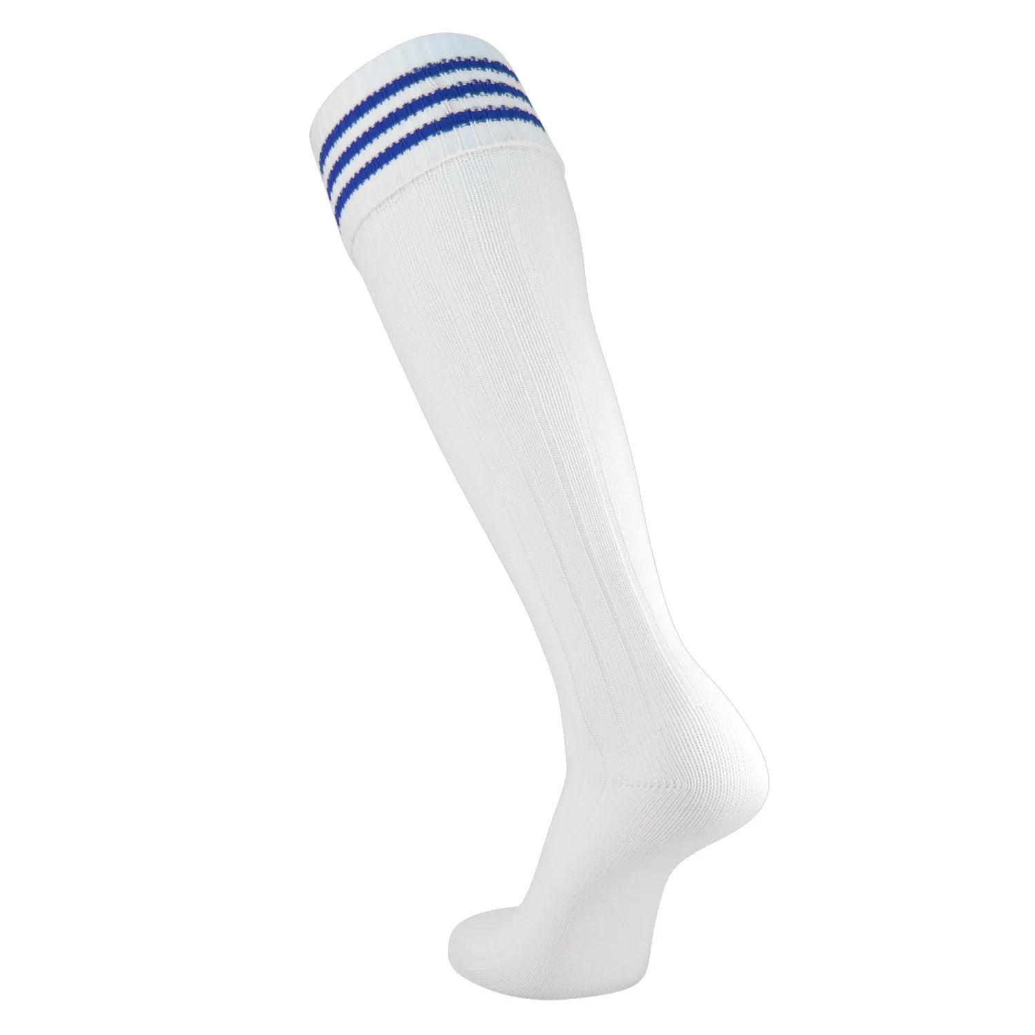 Euro Solid or Striped Knee High Soccer Socks (FSH31, FSH81, FSH10)