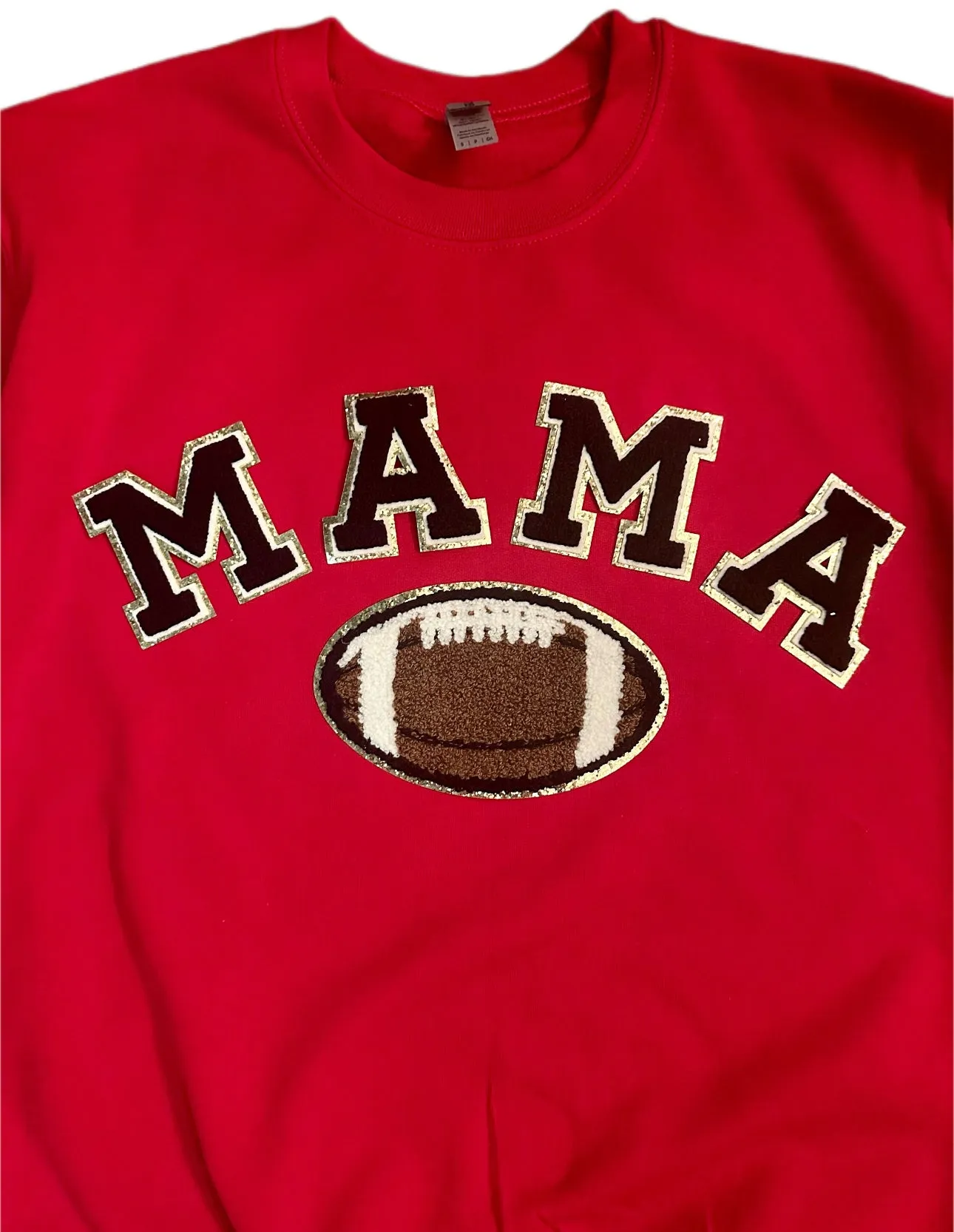 Football Mama Patch Sweatshirt (Various Colors)