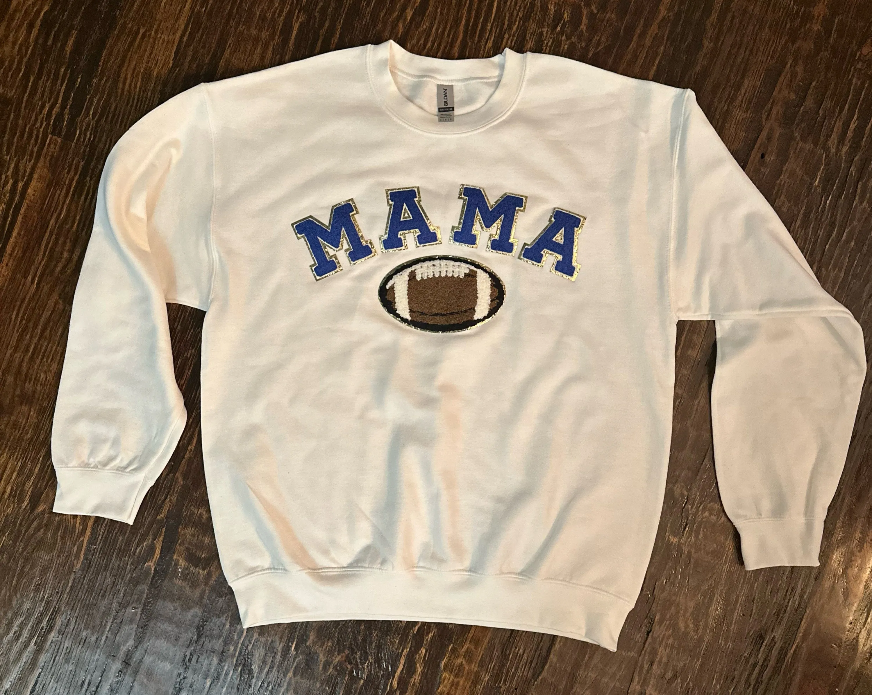 Football Mama Patch Sweatshirt (Various Colors)