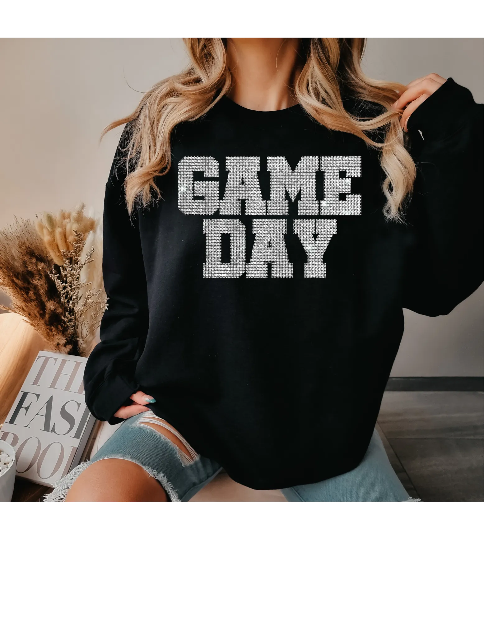 Game Day Faux Rhinestone