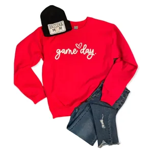 Game Day Heart Sweatshirt