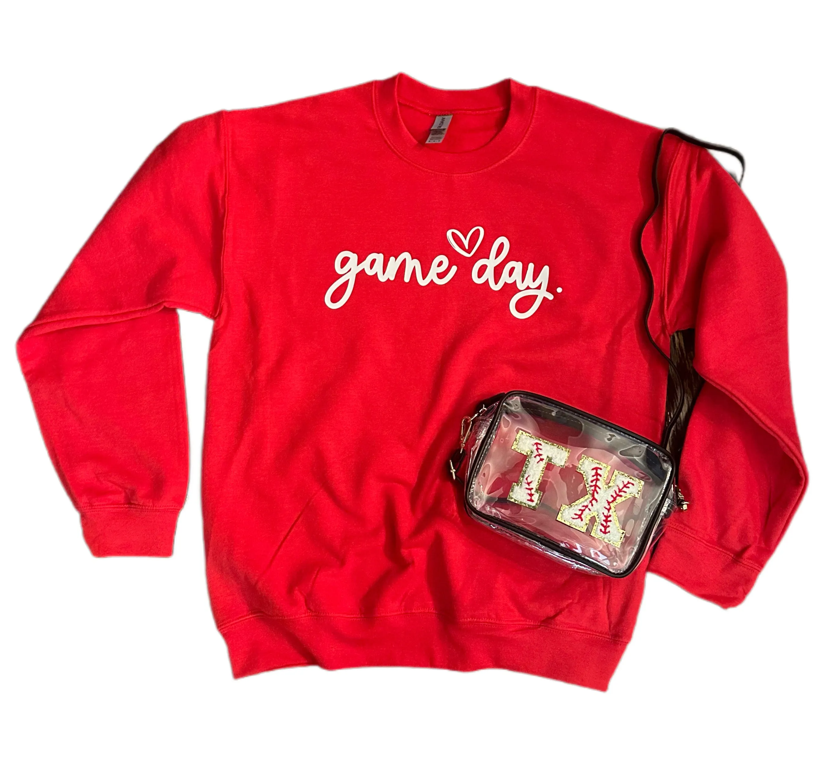 Game Day Heart Sweatshirt