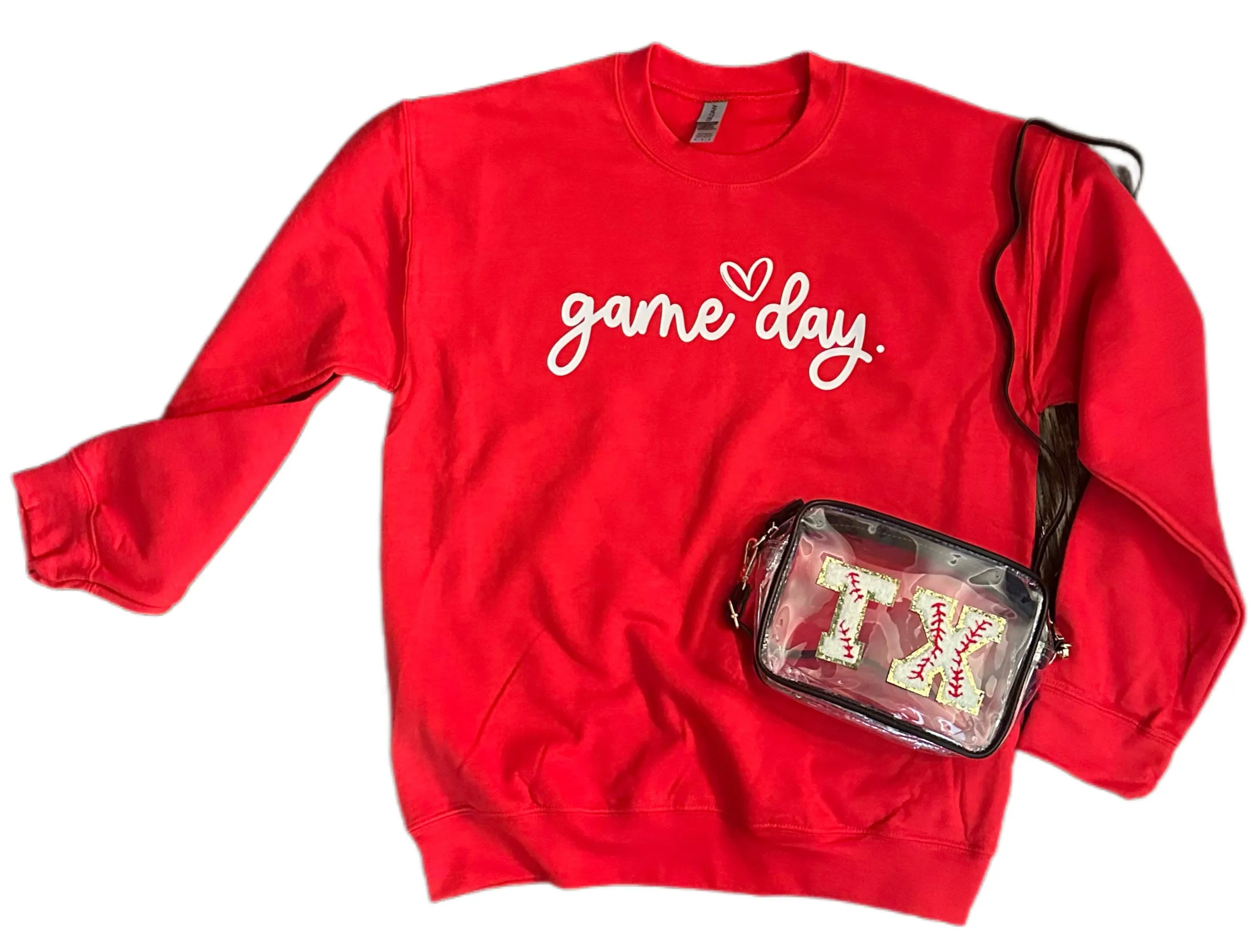 Game Day Heart Sweatshirt