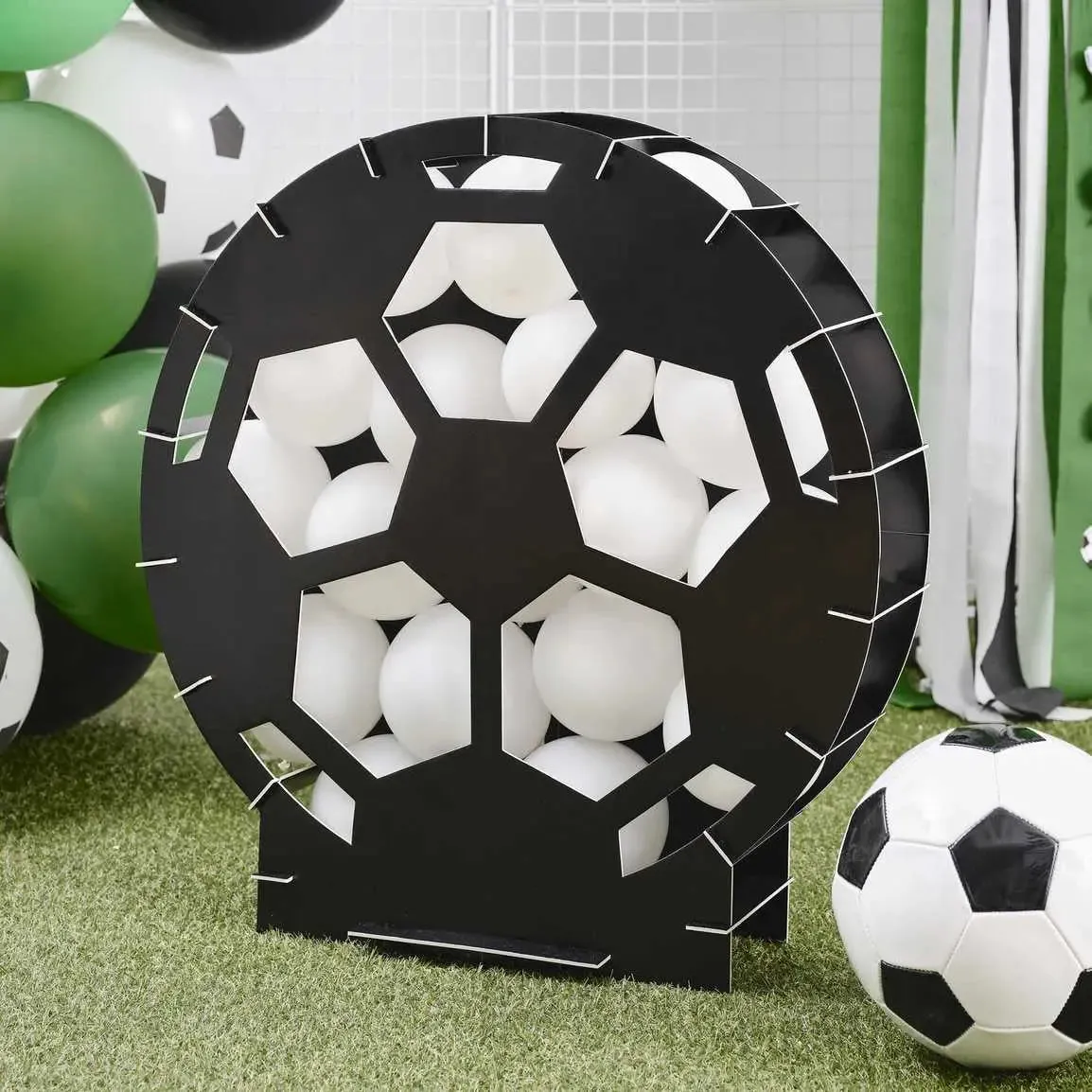 Ginger Ray Football Balloon Mosaic Stand Kit