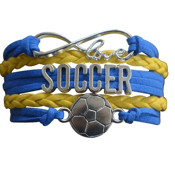 Girls Soccer Bracelet - 12 Team Colors