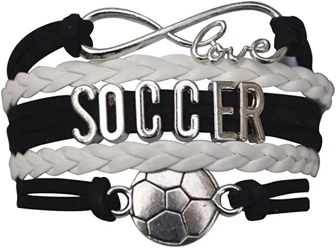 Girls Soccer Bracelet - 12 Team Colors