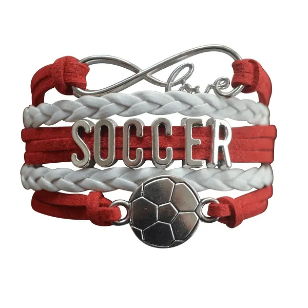 Girls Soccer Bracelet - 12 Team Colors