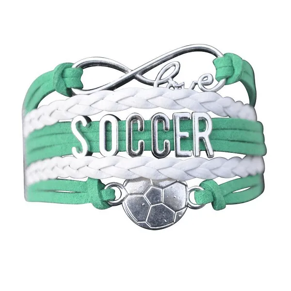 Girls Soccer Bracelet - 12 Team Colors