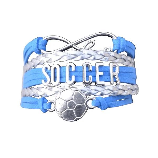 Girls Soccer Bracelet - 12 Team Colors