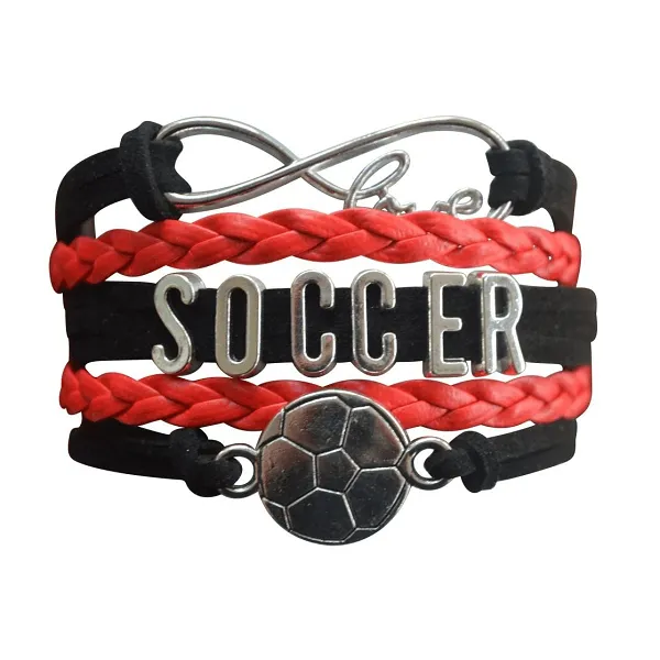 Girls Soccer Bracelet - 12 Team Colors