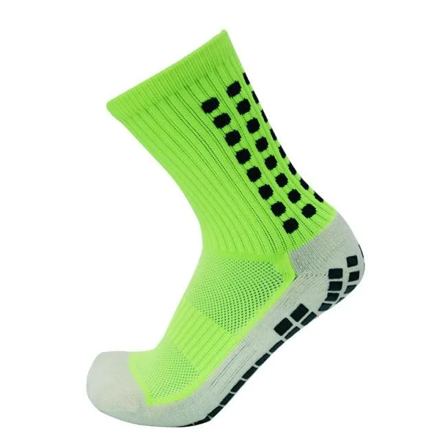 Goatfinds Anti Slip Soccer Sock/Cotton Football Men Womens Grip Socks