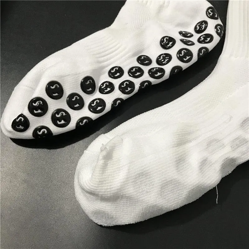 Goatfinds Anti Slip Soccer Sock/Cotton Football Men Womens Grip Socks