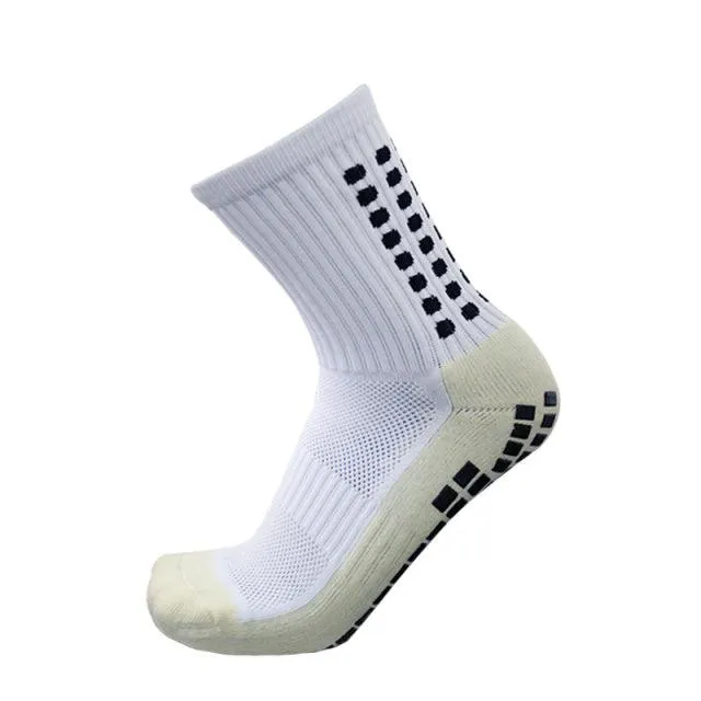 Goatfinds Anti Slip Soccer Sock/Cotton Football Men Womens Grip Socks