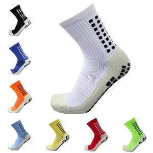 Goatfinds Anti Slip Soccer Sock/Cotton Football Men Womens Grip Socks