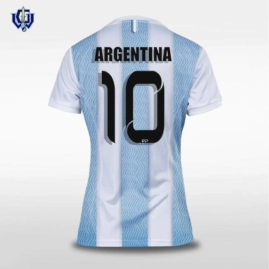 Hand of God - Customized Women's Sublimated Soccer Jersey