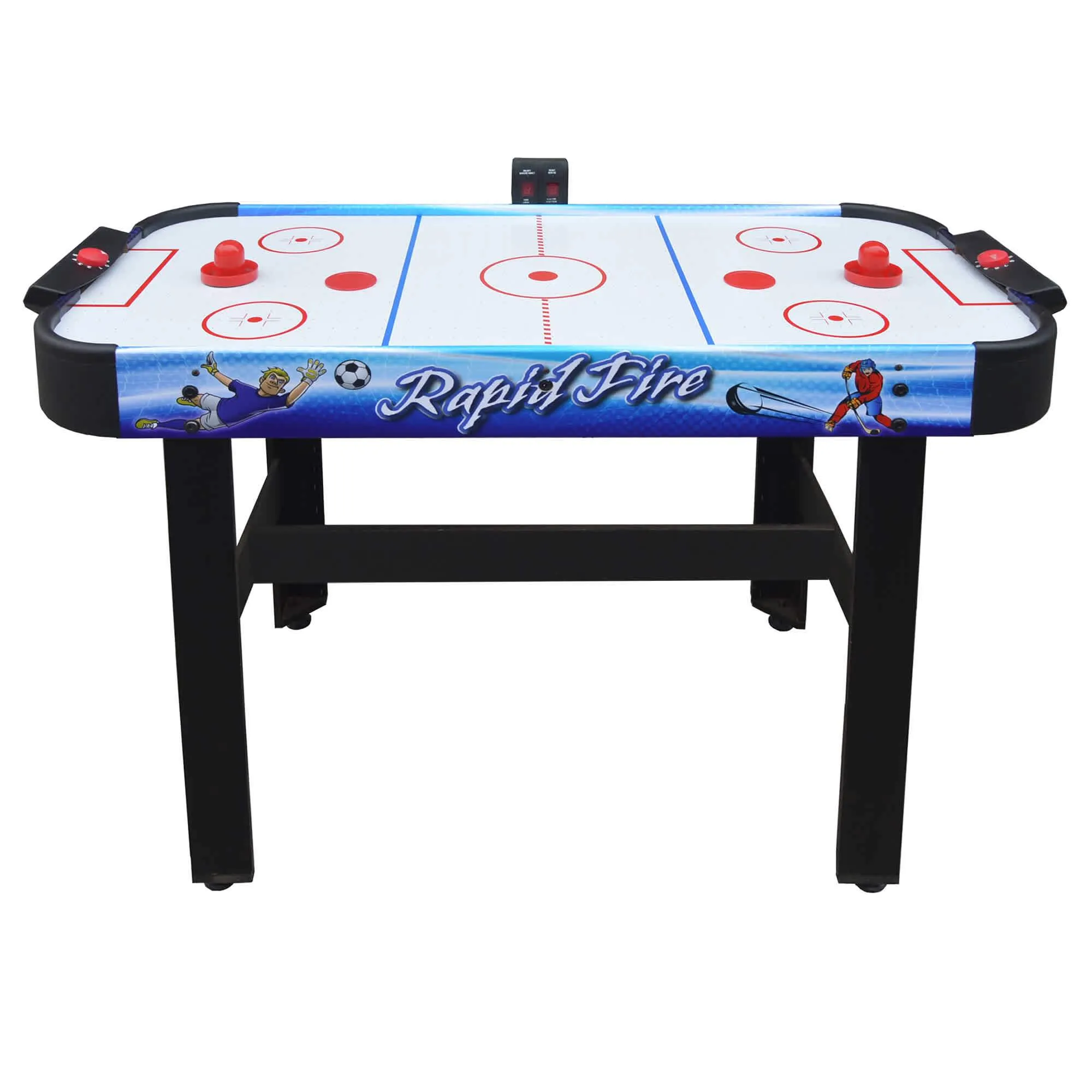 Hathaway Rapid Fire 42-in 3-in-1 Air Hockey Multi-Game Table