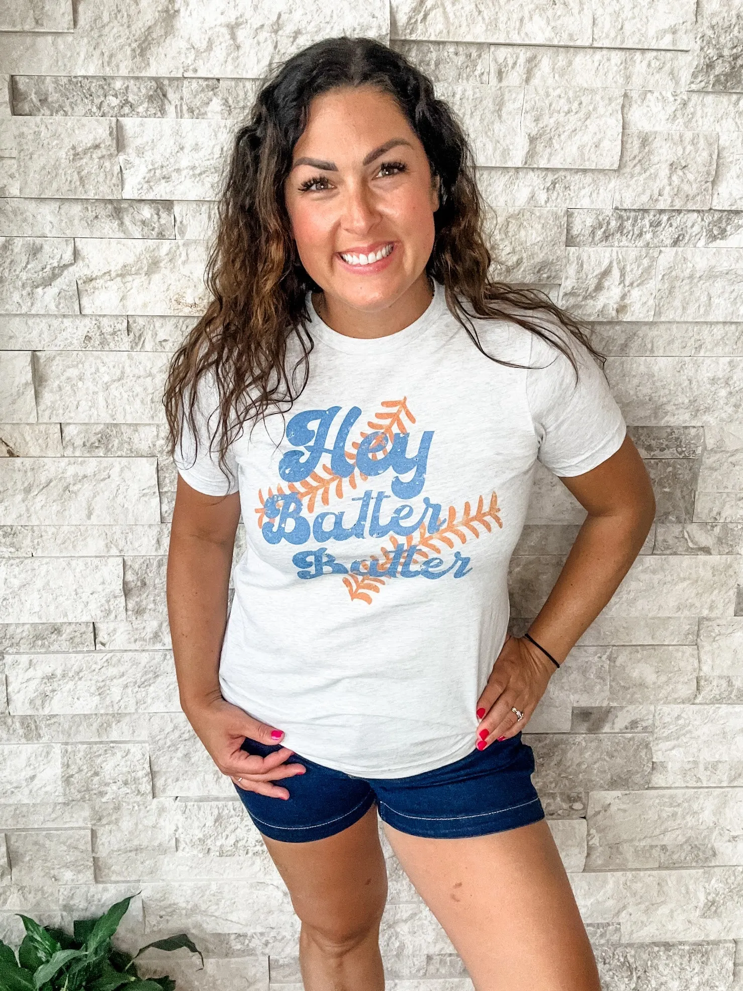 Hey Batter Batter Tee (S-2XL)