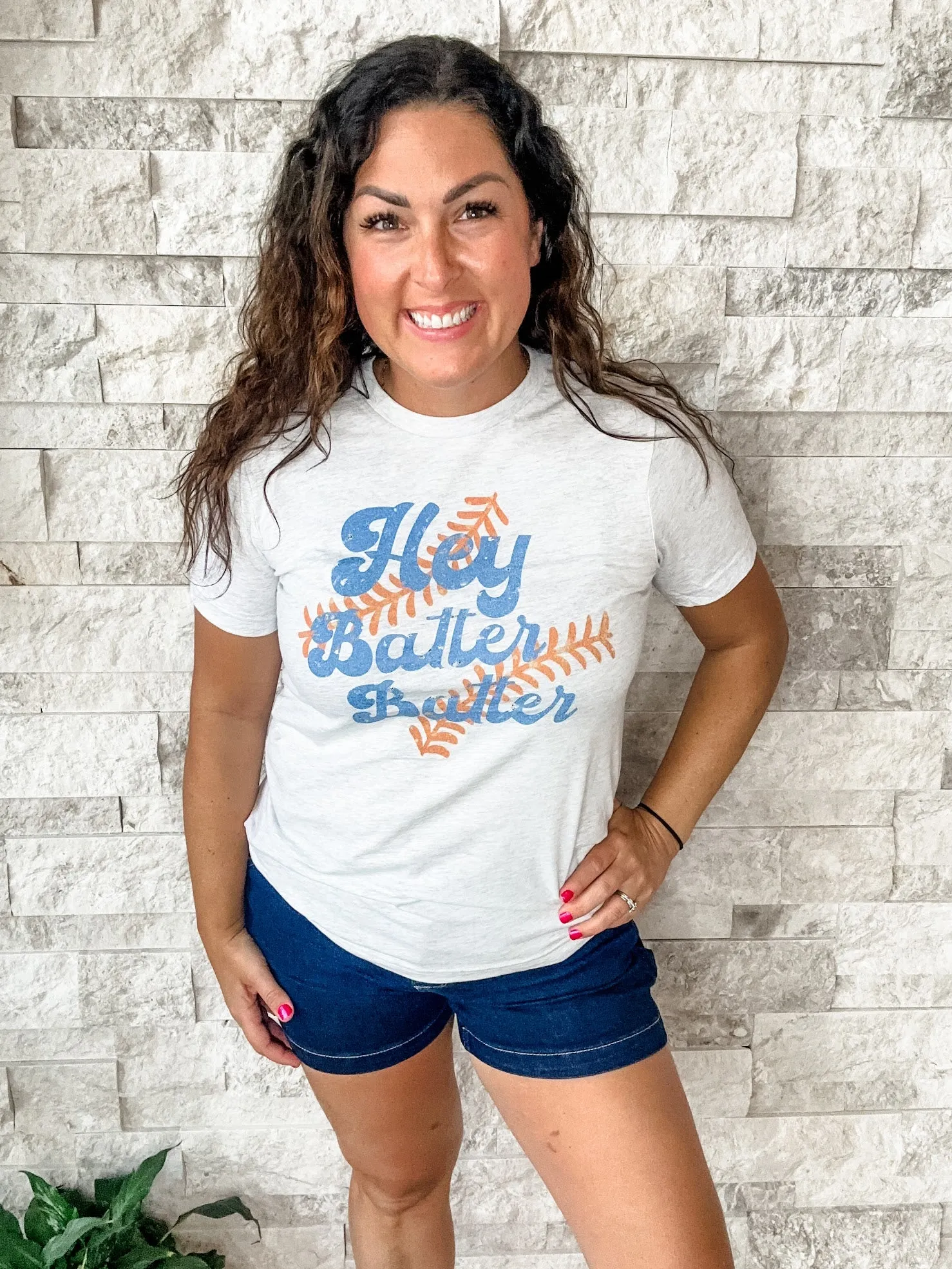 Hey Batter Batter Tee (S-2XL)