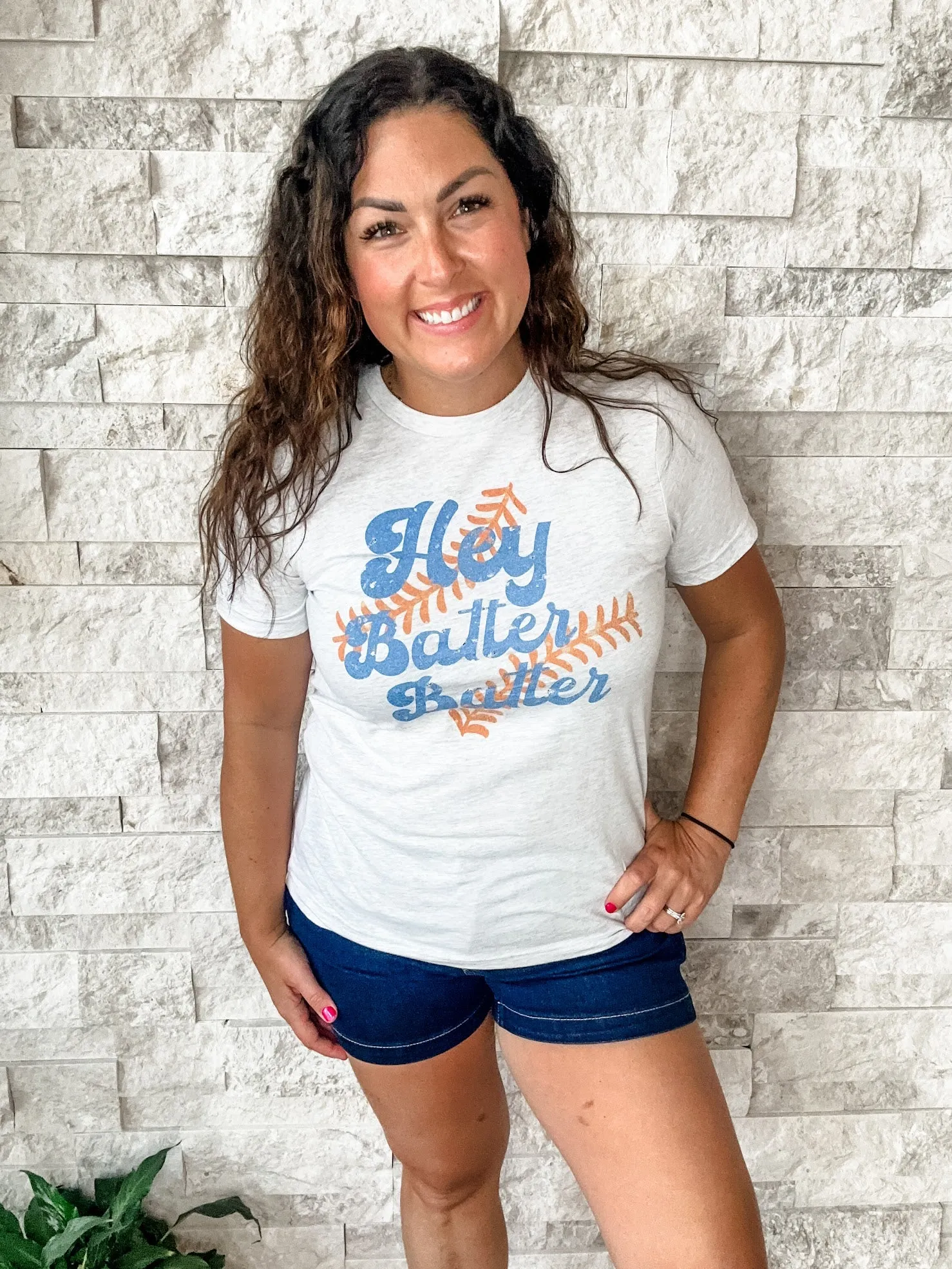 Hey Batter Batter Tee (S-2XL)