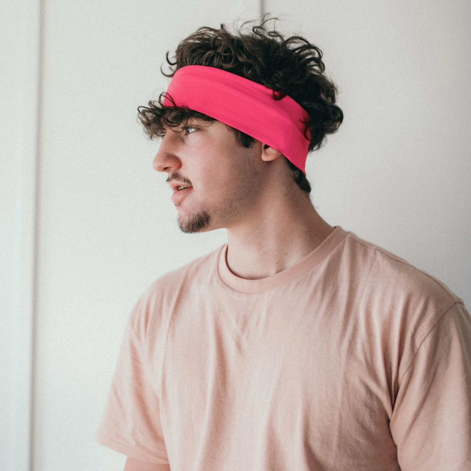 Hot Pink Wide Headband