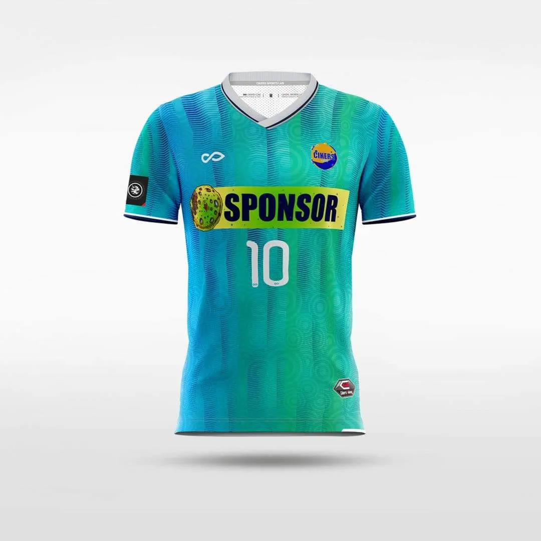 Human Moon Day - Customized Kid's Sublimated Soccer Jersey