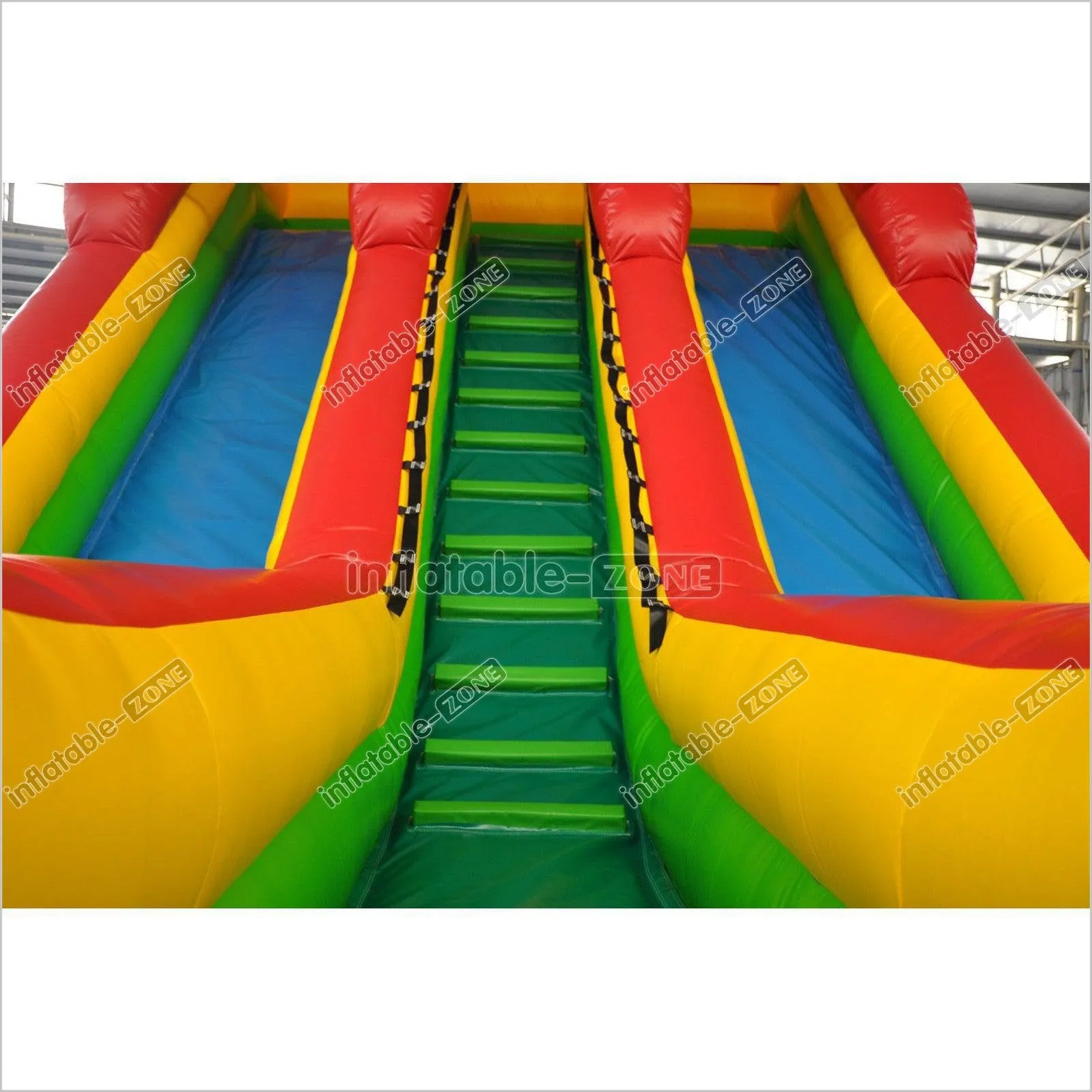 Inflatable Dry Slide Colorful Blow Up Slip And Slide