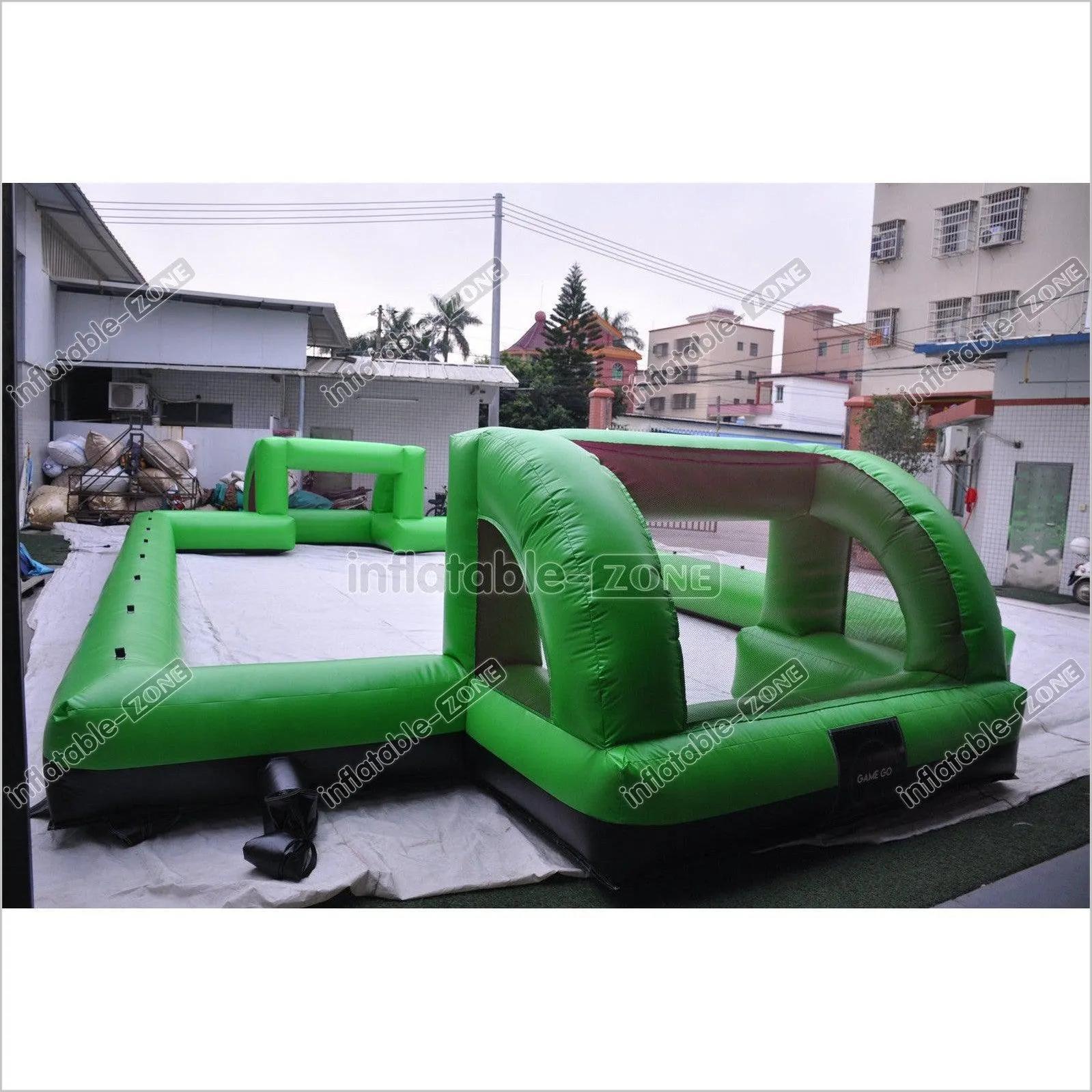 Inflatable Soccer Field Inflatable Soccer Arena Soap Water Inflatable Soccer Field