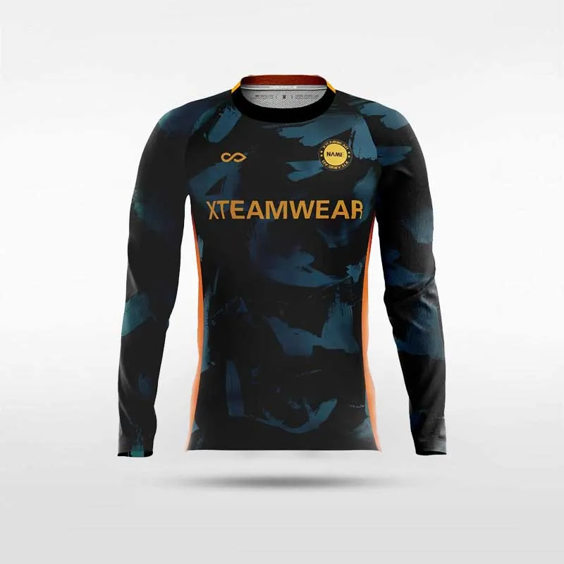 Ink - Customized Kids Sublimated Long Sleeve Soccer Jersey