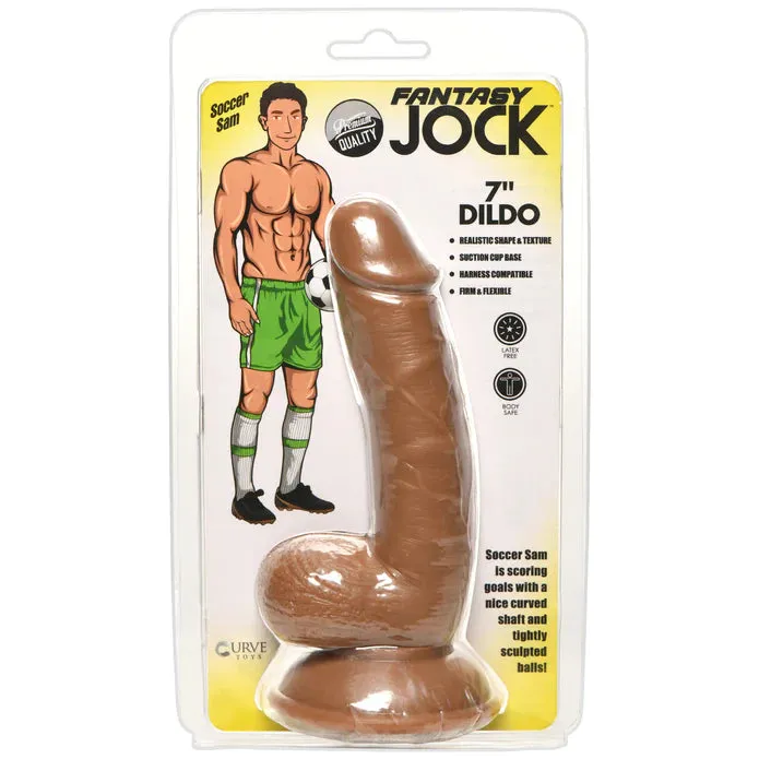 JOCK Soccer Sam 7" Dildo W/ Balls Medium