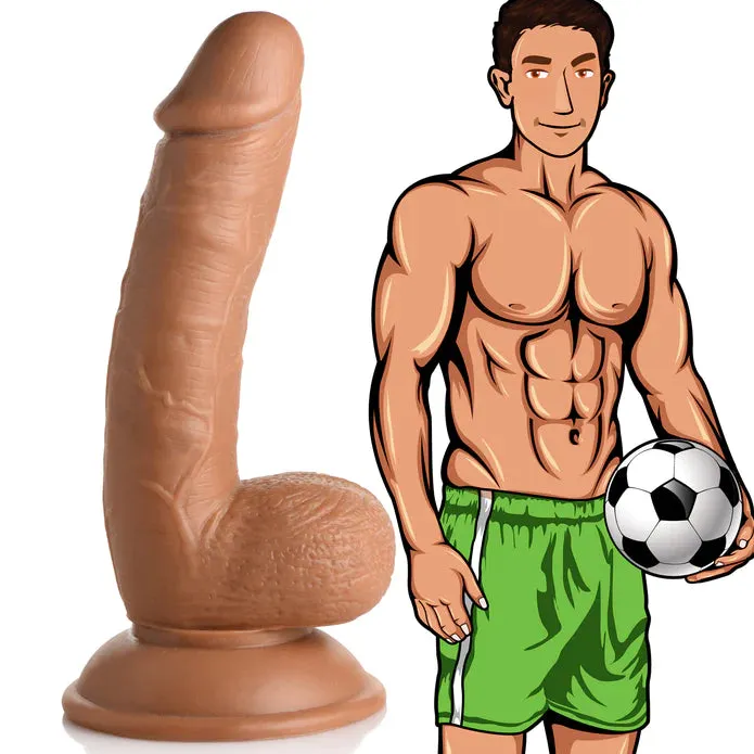 JOCK Soccer Sam 7" Dildo W/ Balls Medium