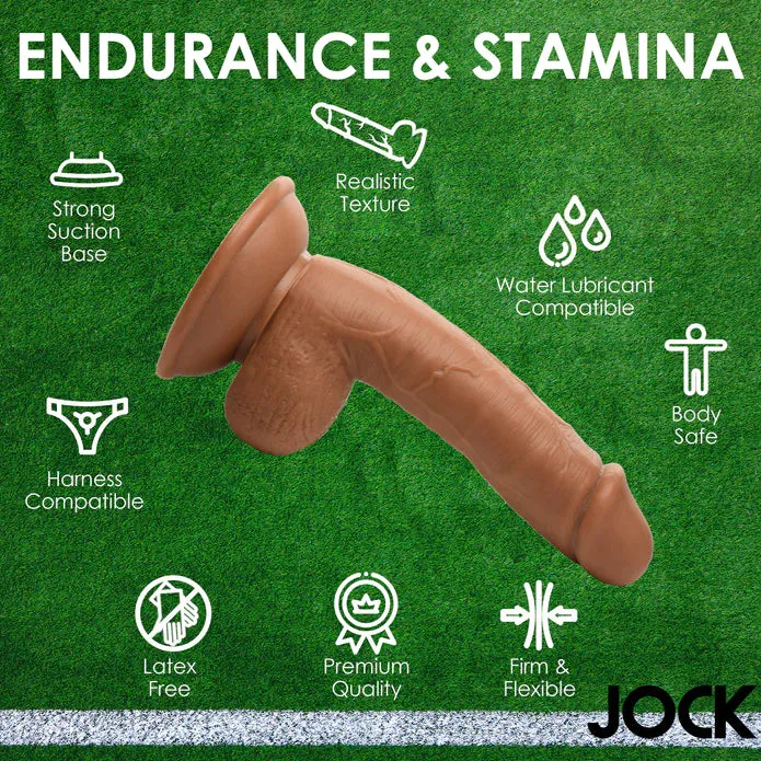 JOCK Soccer Sam 7" Dildo W/ Balls Medium