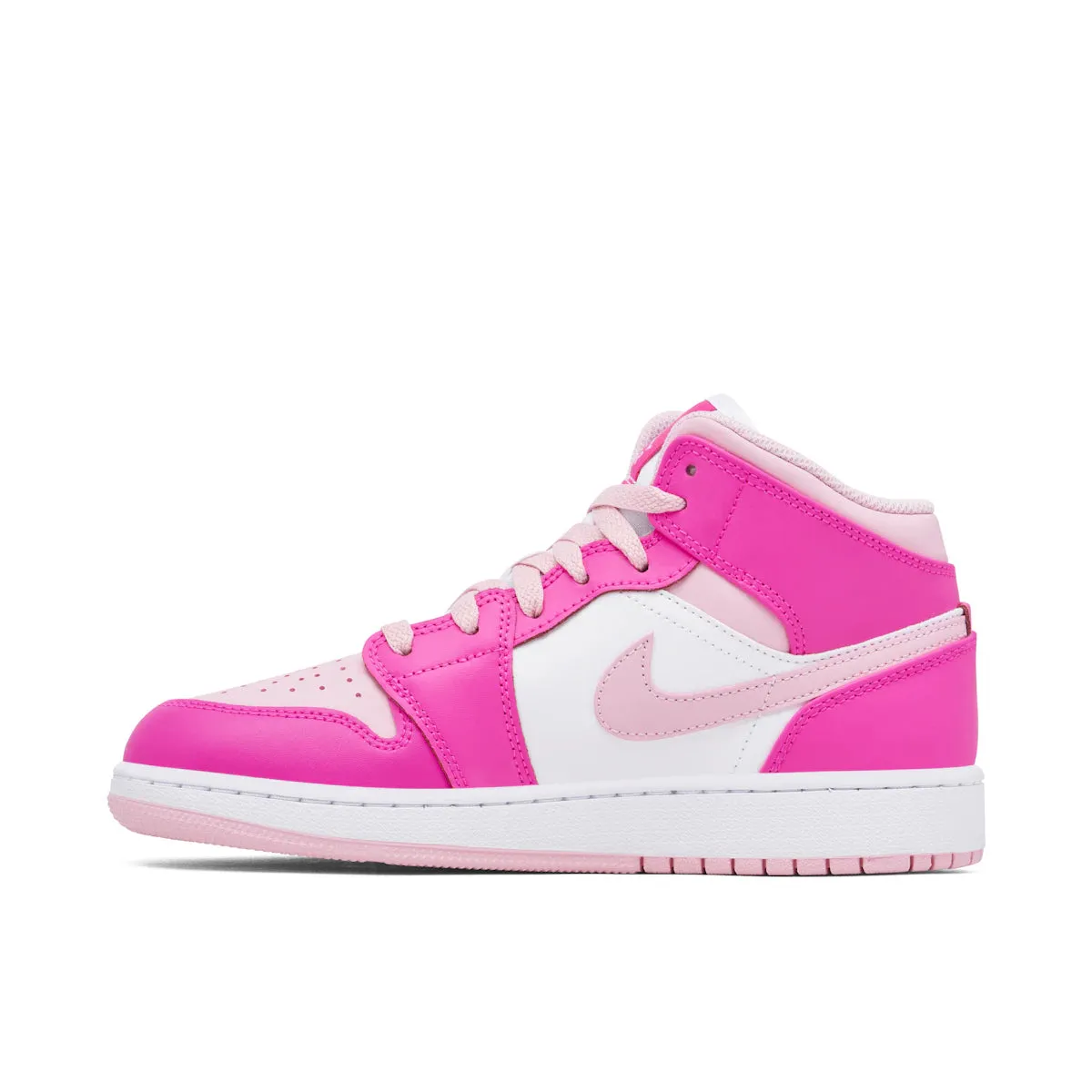 Jordan 1 Mid Fierce Pink (GS)