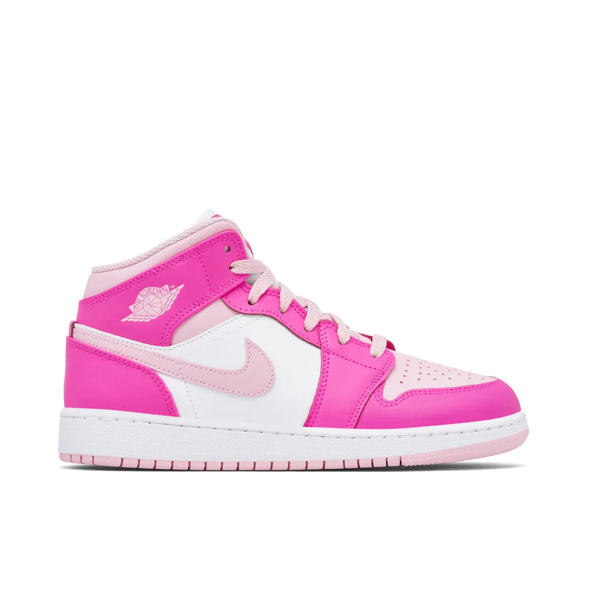 Jordan 1 Mid Fierce Pink (GS)