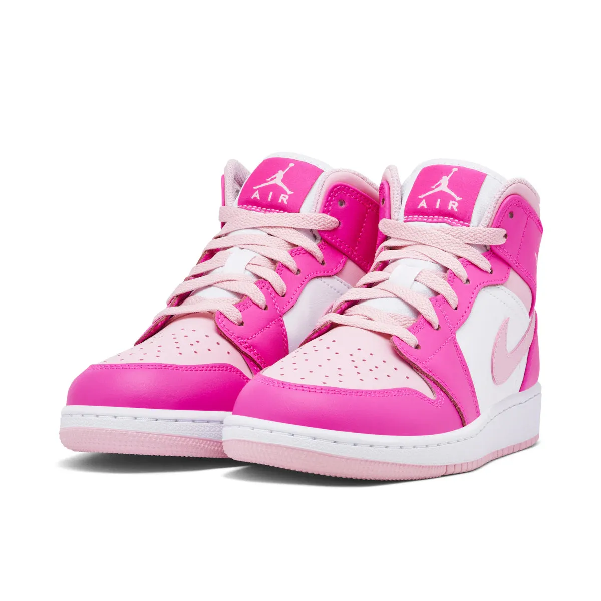 Jordan 1 Mid Fierce Pink (GS)