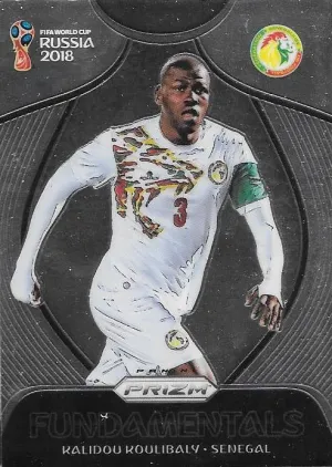 Kalidou Koulibaly, Fundamentals, 2018 Panini Prizm World Cup Soccer