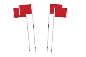 Kwik Goal Official Soccer Corner Flags 4-Pack