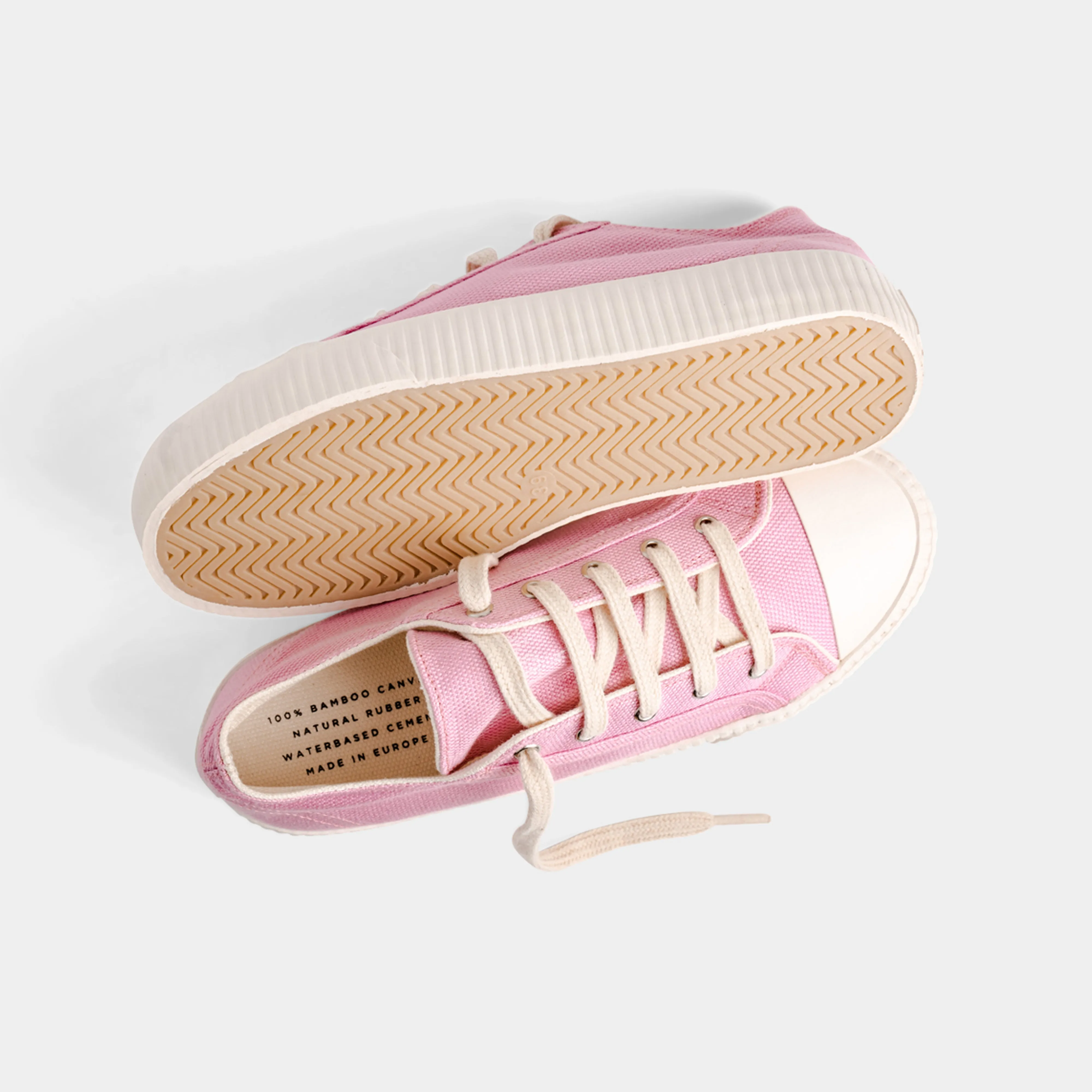 LadyBug Low  – Baby Pink – Low cut sneaker - Women