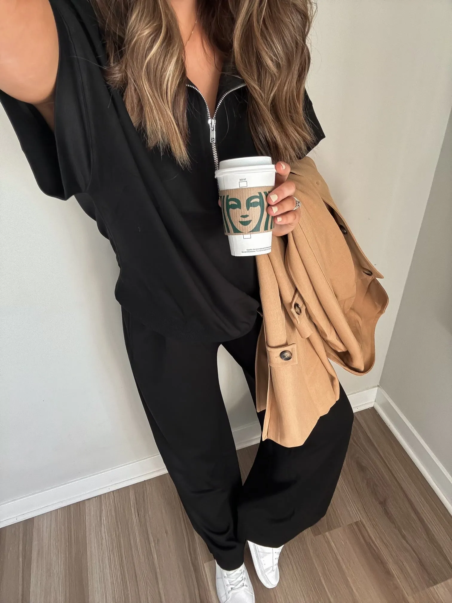 Laid Back and Comfy Black Sweatpants - DOORBUSTER