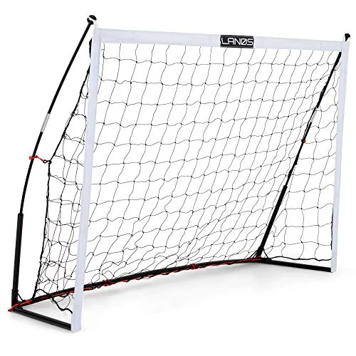 Lanos Portable Soccer Backyard Lightweight Soccer 6 x 4 Feet White