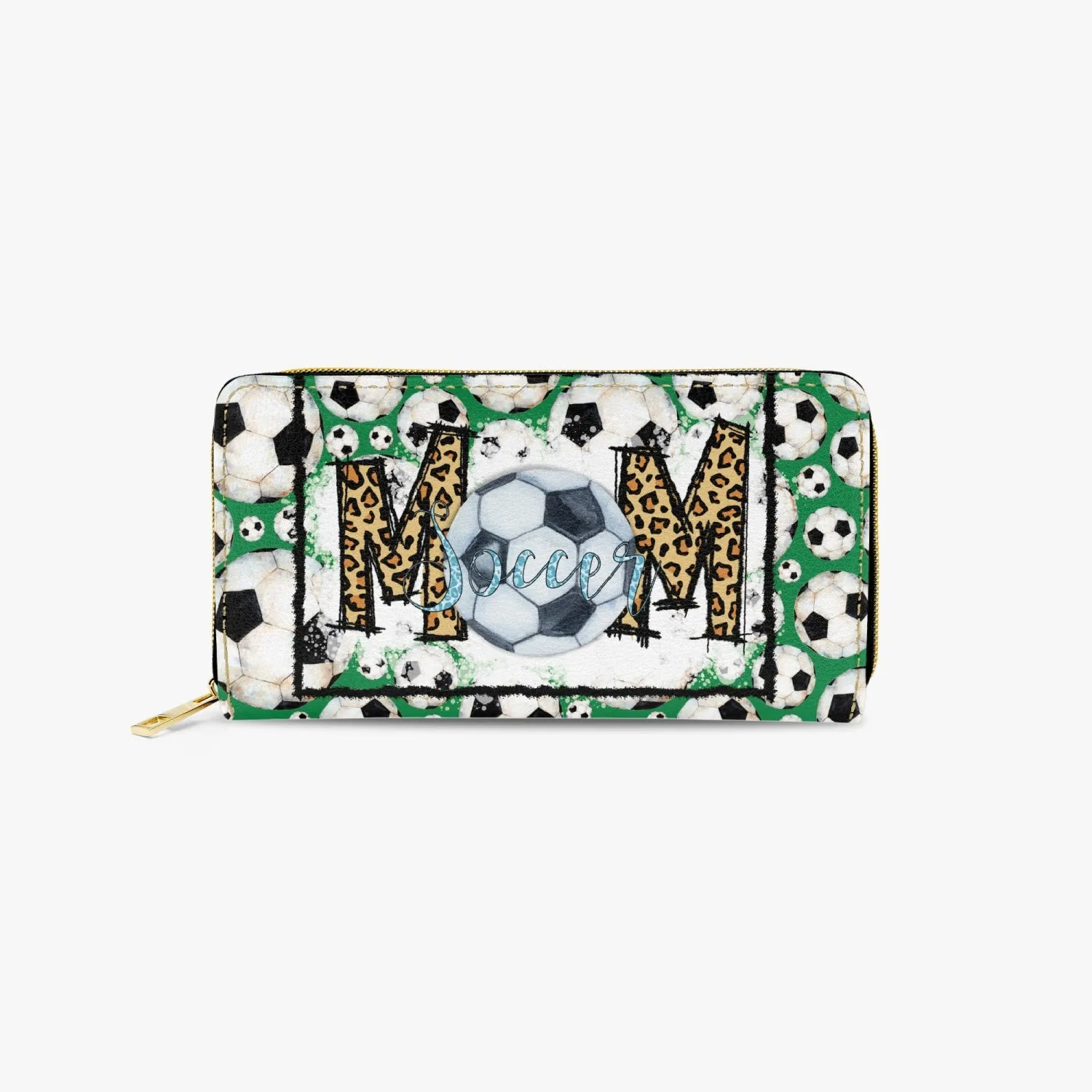 Long Type Zipper Purse - Soccer Mum/Mom