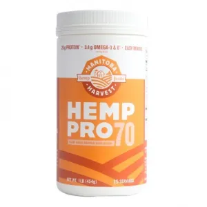 Manitoba Harvest Hemp Protein 70 16 oz Powder