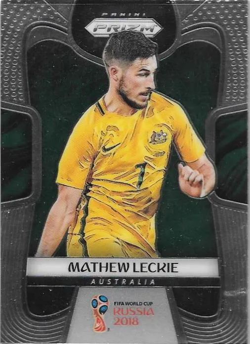 Mathew Leckie, Base card, 2018 Panini Prizm World Cup Soccer