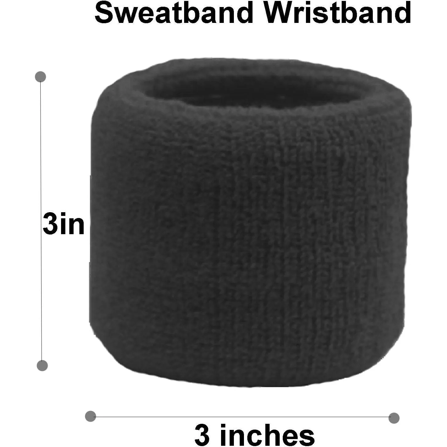 Medium Purple Sweatband Set