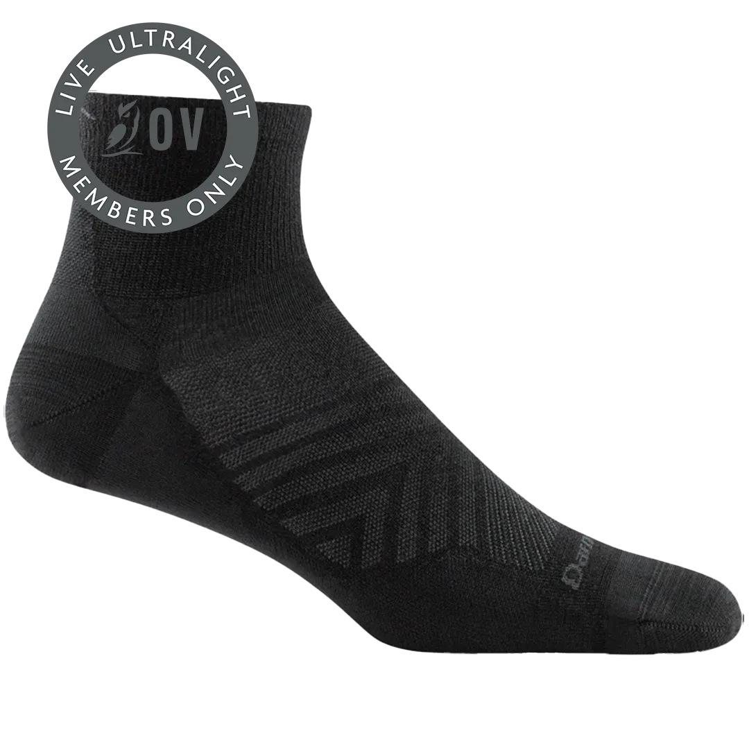 Men's Darn Tough 1/4 Ultra-Lightweight Running Socks