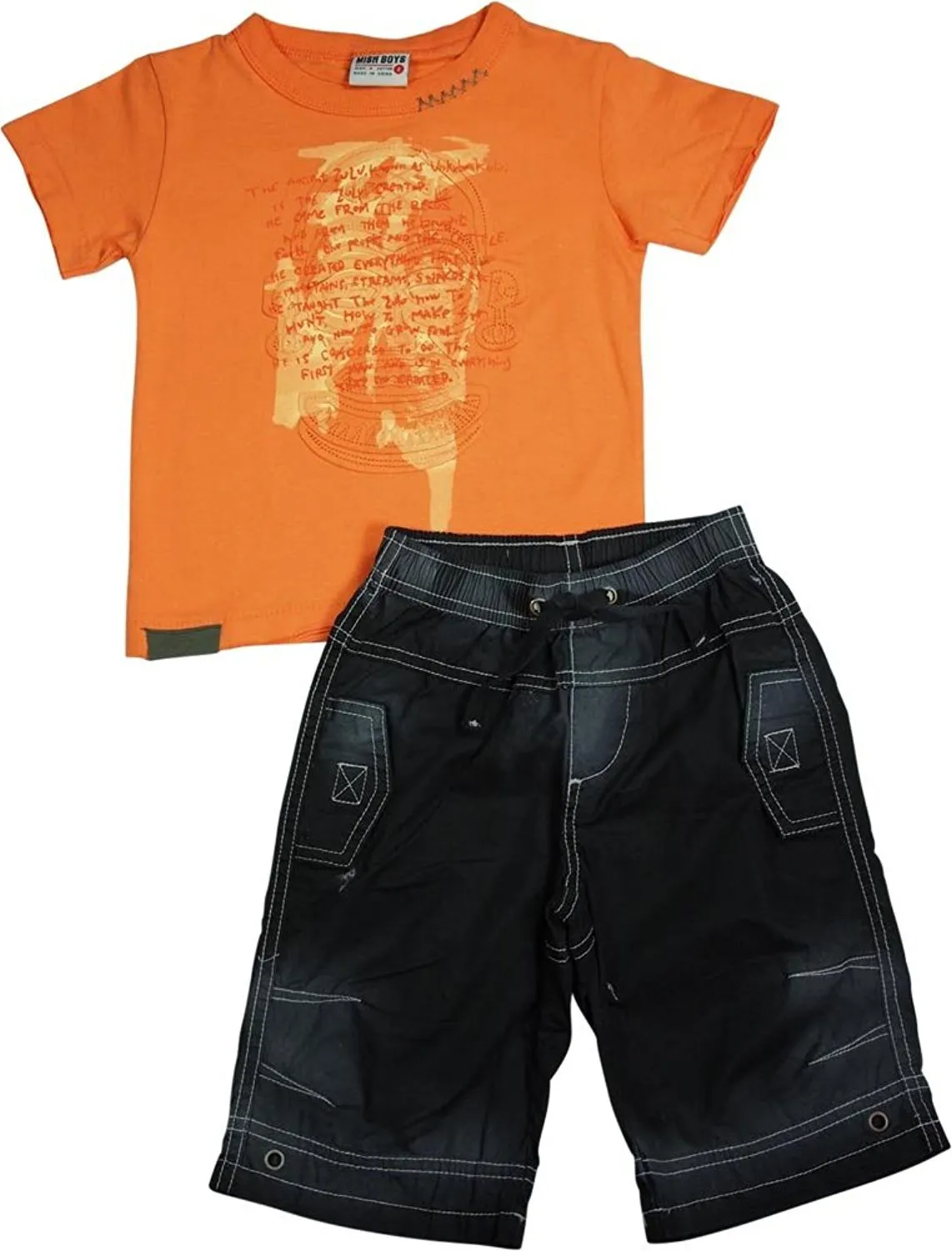 Mish Little Boys Cotton Clothing Short Sets - 25 Styles Available - 30 Day Guarantee