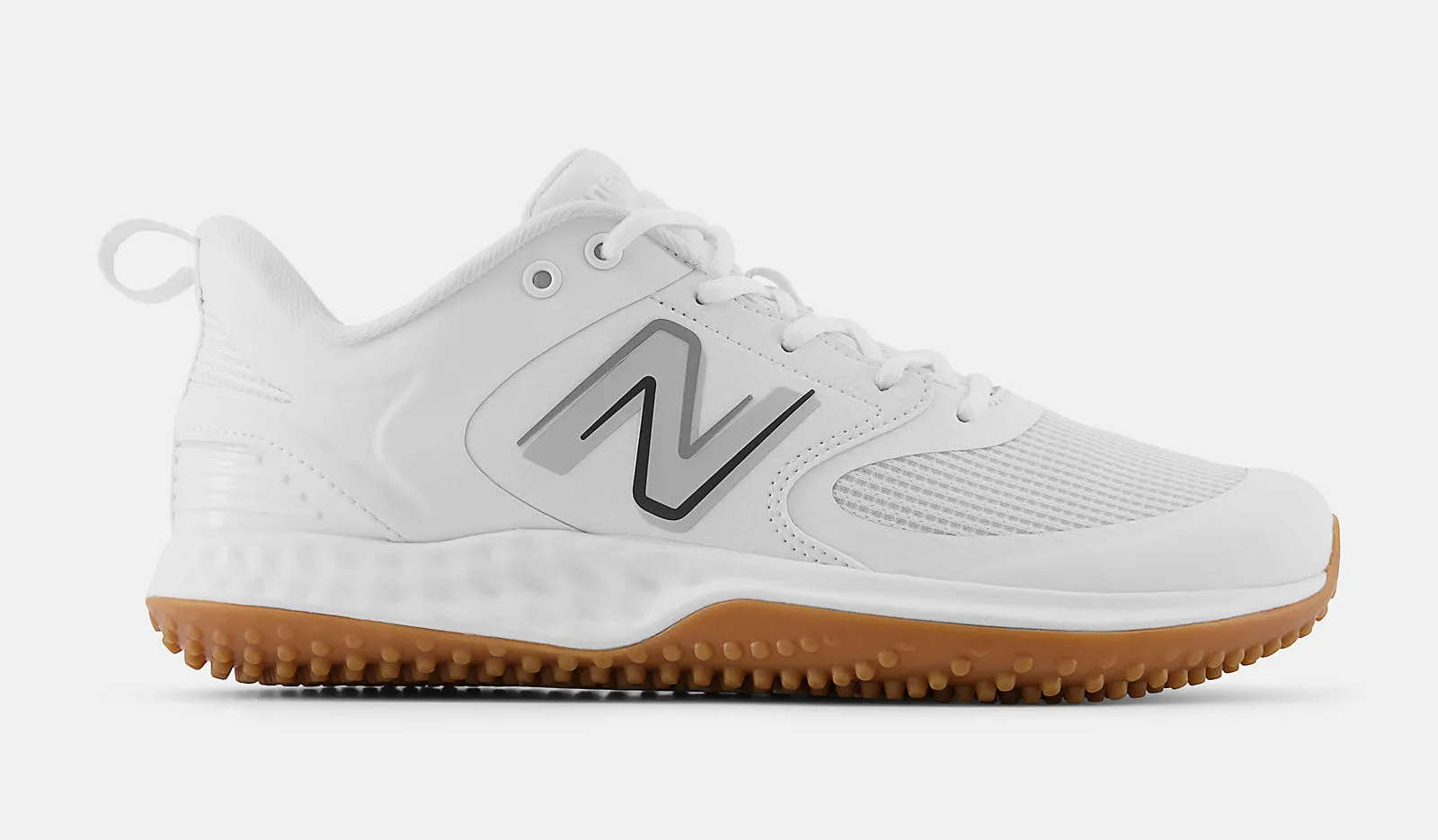 New Balance Fresh Foam 3000v6 Turf Trainer White with Gum T3000TW6