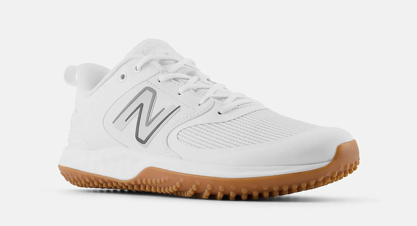 New Balance Fresh Foam 3000v6 Turf Trainer White with Gum T3000TW6